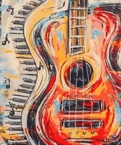 Guitar And Piano Paint By Numbers