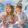 Angel Girls Paint By Numbers