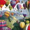 Balloons Mountains Paint By Numbers