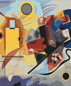 Wassily Kandinsky Yellow Red Blue Abstract Paint By Numbers
