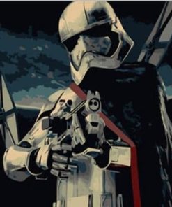 Captain Phasma Paint By Numbers