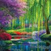 Fairyland Landscape Kits Coloring Painting DIY Paint By Numbers