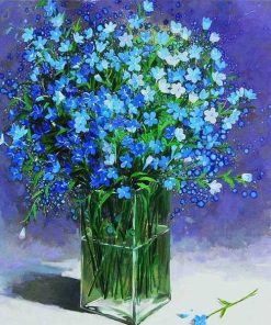 Periwinkle  Flowers Paint By Numbers