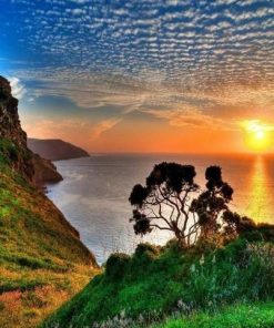 Valley of The Rocks Sunset Landscape Paint By Numbers