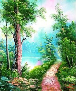 Kits Landscape Picture - DIY Paint By Numbers - Numeral Paint