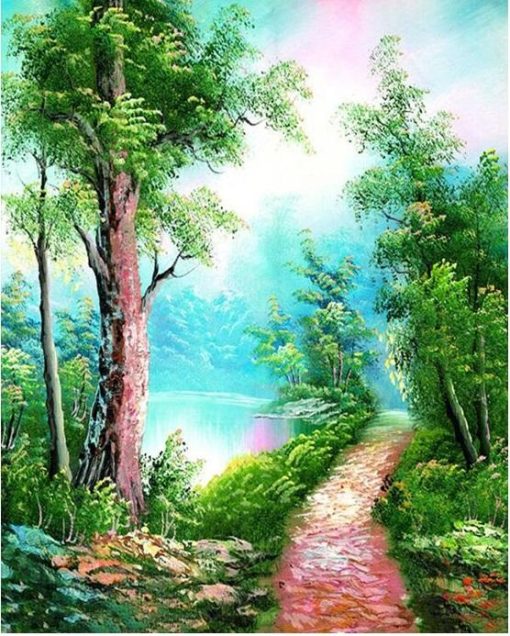 Kits Landscape Picture - DIY Paint By Numbers - Numeral Paint