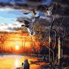 Evening Splendor Landscape Paint By Numbers