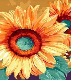 Sunflowers Glory Paint By Numbers