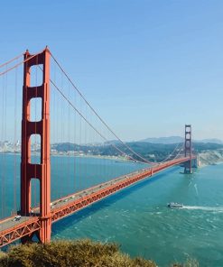 Golden Gate Bridge Paint By Numbers