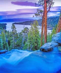 Lake Tahoe Paint By Numbers