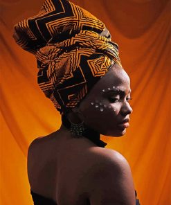 African Woman Paint By Numbers