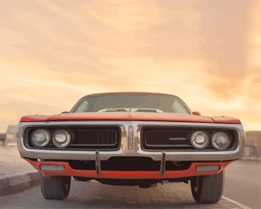 Muscle Car Paint By Numbers