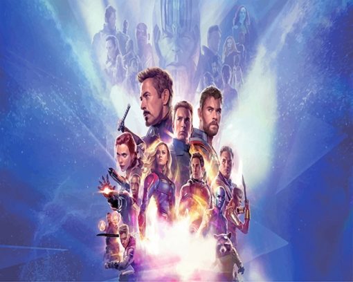 Avengers Endgame Paint By Numbers