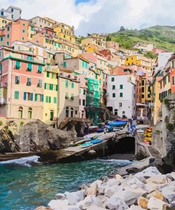 Cinque Terre Paint By Numbers