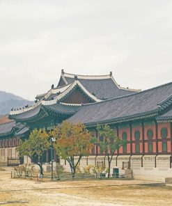 Gyeongbokgung Palace Paint By Numbers