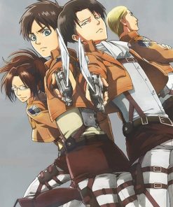 Levi And Characters Paint By Numbers