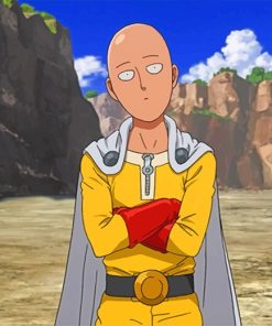 One Punch Man Paint By Numbers