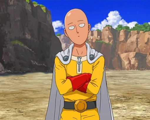 One Punch Man Paint By Numbers