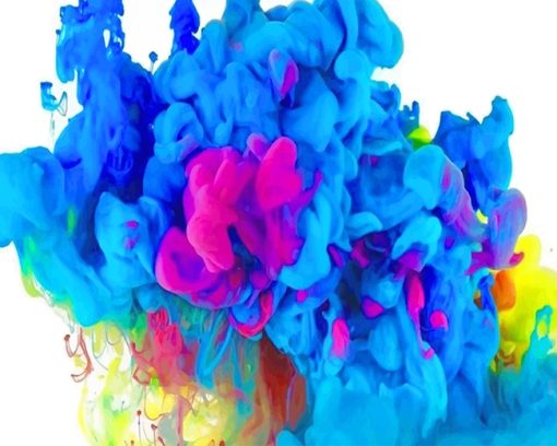 Colorful Smoke Paint By Numbers