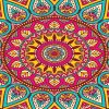 Colorful Mandala Paint By Numbers