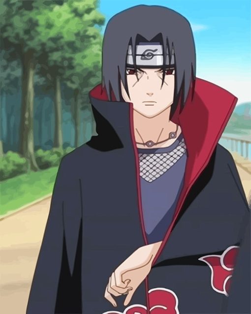 Itachi Uchiha Paint By Numbers