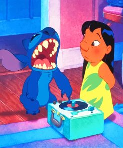 Stitch And Lilo Paint By Numbers