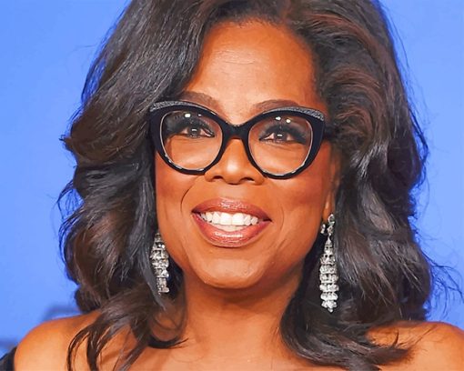 Oprah Smiling Paint By Numbers