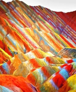 China Mountains Paint By Numbers