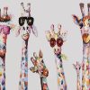 Stylish Giraffes Paint By Numbers