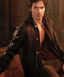 Vampire Ian Somerhalder Paint By Numbers