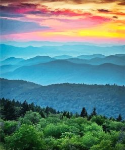 Blue Ridge Paint By Numbers