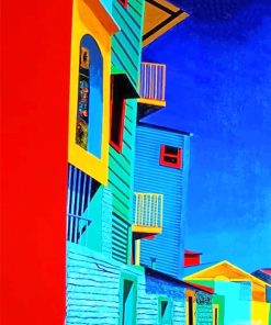 La Boca Argentina Paint By Numbers