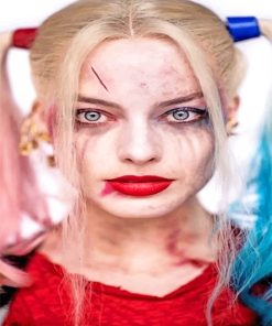 Crazy Harley Quinn Paint By Numbers