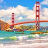 Golden Gate California Paint By Numbers