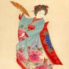 Japan Woman Dancer Paint By Numbers