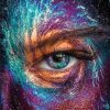 Colorful Eye Paint By Numbers