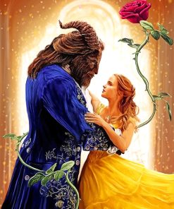 Beauty And The Beast Paint By Numbers