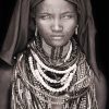 Monochrome African Woman Paint By Numbers