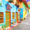 Colorful Guatapé Colombia Paint By Numbers