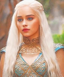 Daenerys Emilia Clarke Paint By Numbers