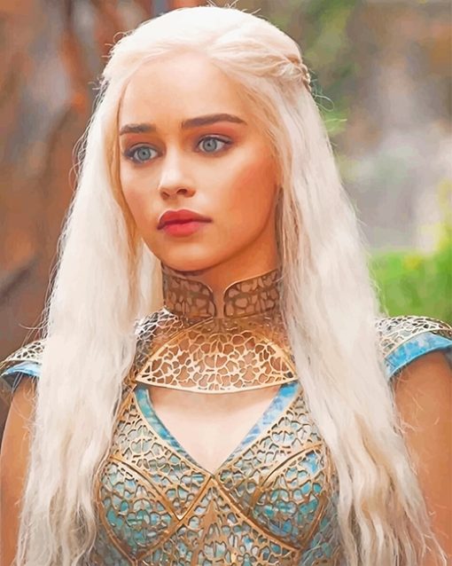 Daenerys Emilia Clarke Paint By Numbers