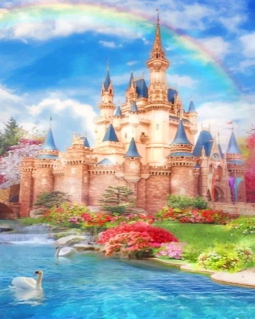 Disney Castle Dreams Paint By Numbers