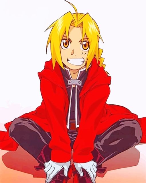 Edward Elric Paint By Numbers