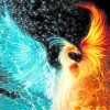 Fire And Water Phoenix Paint By Numbers