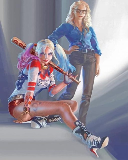 Harley And Dr Harleen Paint By Numbers