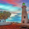 Lighthouse State Park Paint By Numbers