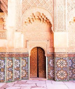 Door Marrakesh Morocco Paint By Numbers