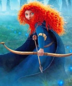 Merida Princess Paint By Numbers