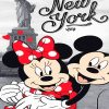 Mickey And Minnie NY Paint By Numbers