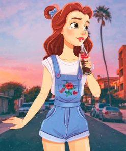 Modern Belle Disney Paint By Numbers